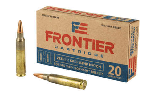 Ammunition Frontier Cartridge Lake City 223Rem FRONTIER 223REM 68GR BTHP MTCH 20 • Model: Lake City